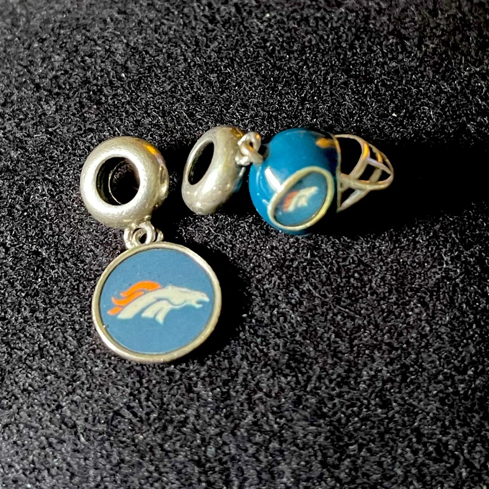Broncos Pandora Charms